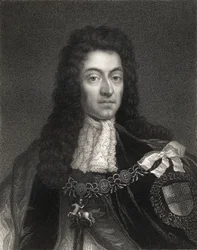 Guilherme III (1650-1702) Príncipe de Orange e Rei da Inglaterra, de &39;The Gallery of Portraits&39;, publicado em 1833